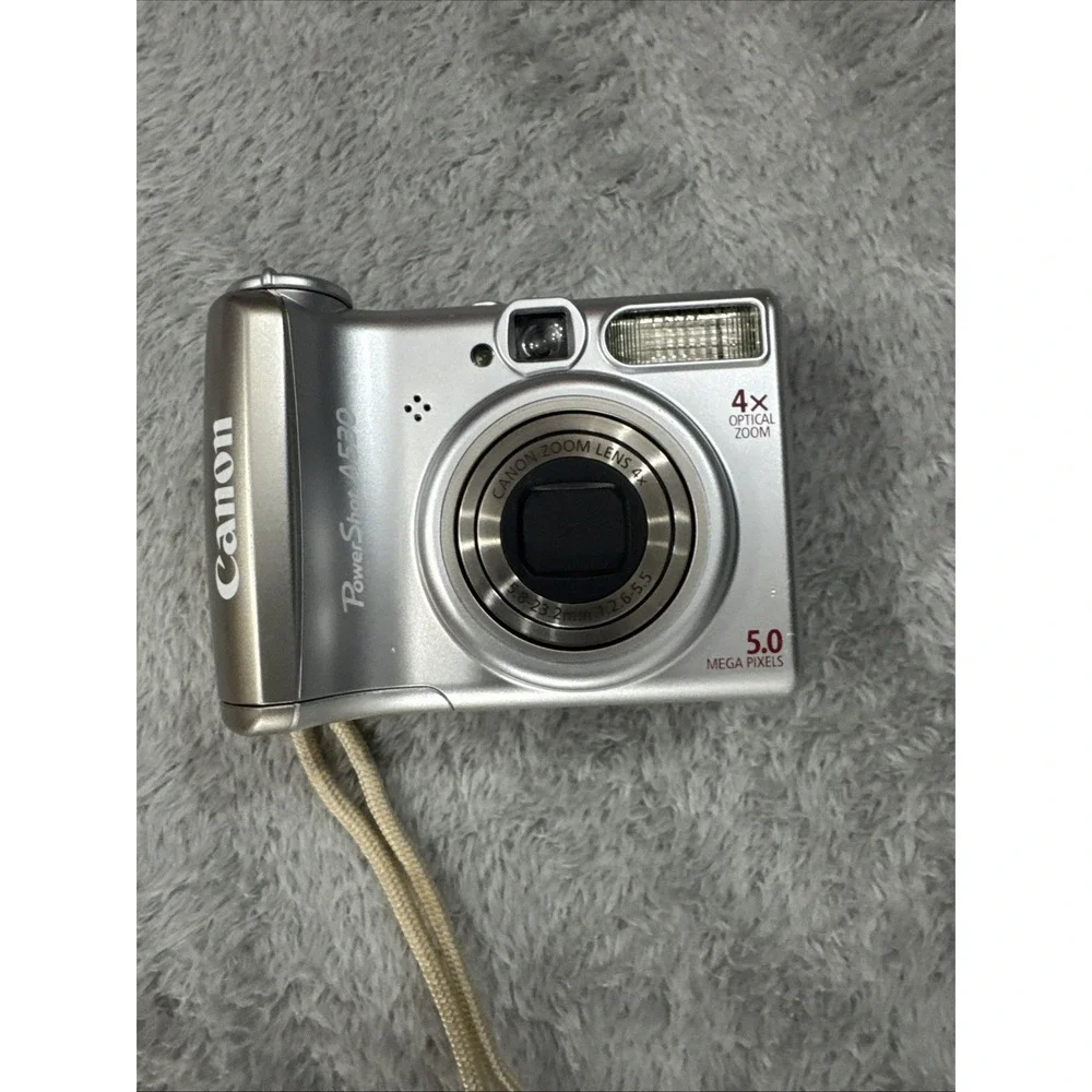 Canon PowerShot A530 Digital Camera 5MP CCD Vintage Digicam Point Shoot 16GB SD